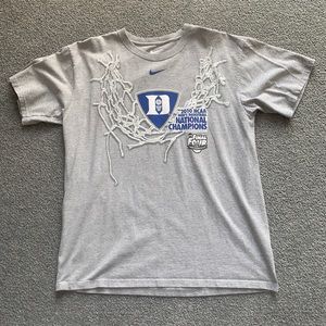 Nike Duke 2010 Basketball National Champs Shirt